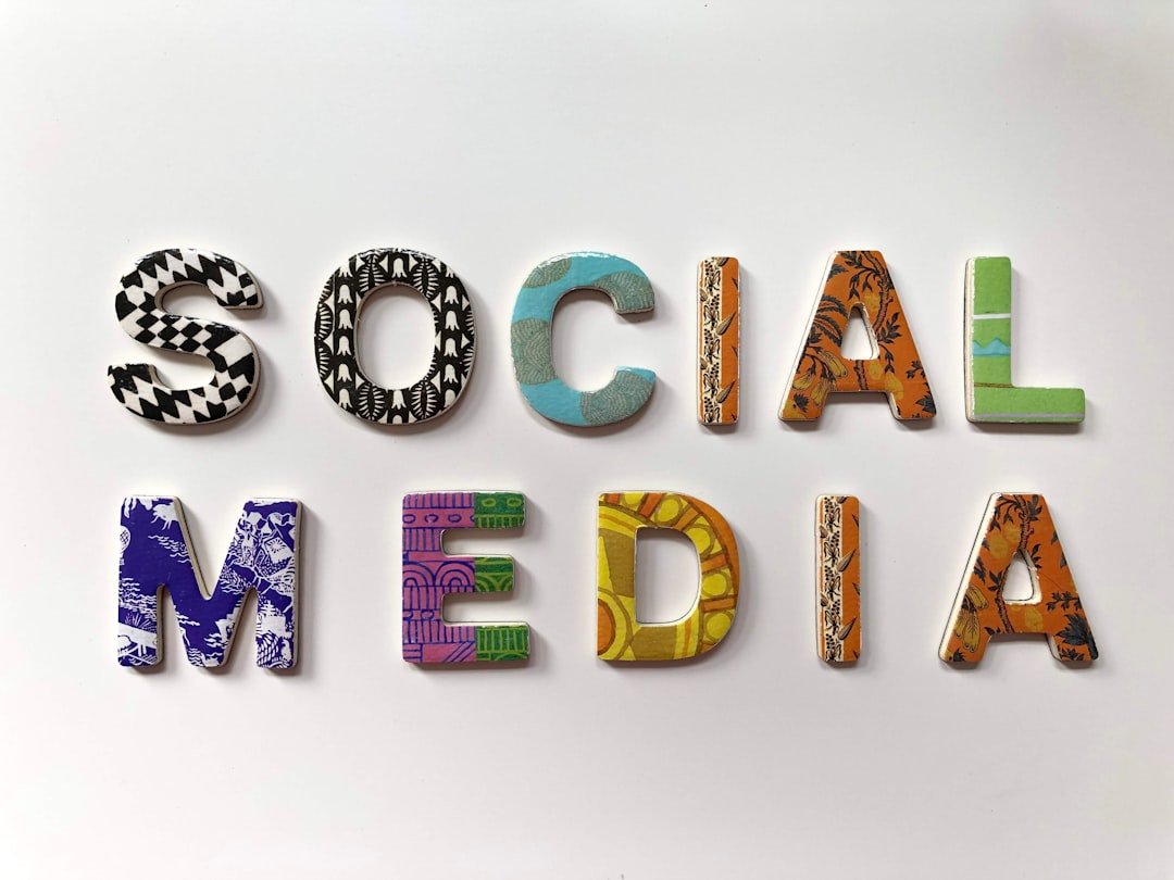 who-we-are Social Media in Colorful Alphabets